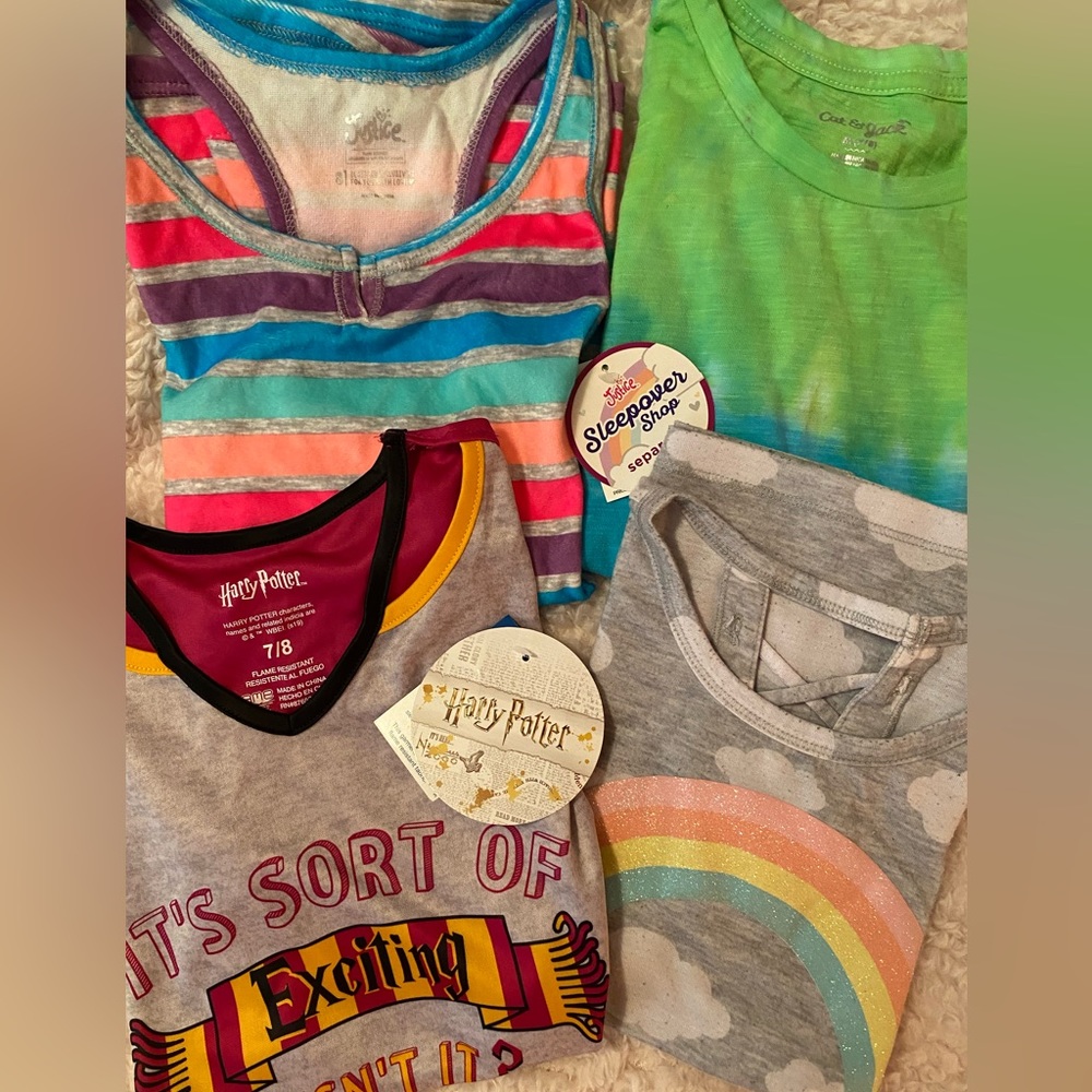 Cat & Jack plus others 4pc Bundle Girls 7/8 See all photos